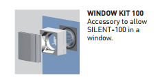silent-100 pencere kiti